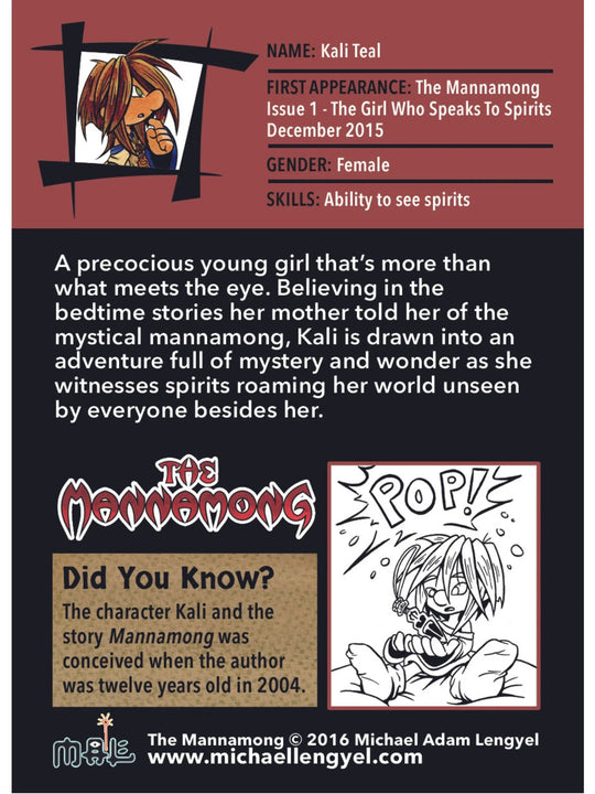 The Mannamong Series 1 Collectible Cards